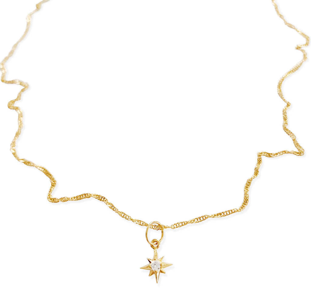 Dainty North Star Necklace