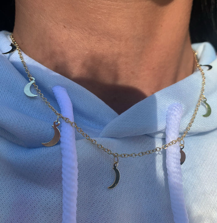 Ayla Moon Necklace